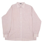 SPORTHEMD Mens Shirt Red Check Long Sleeve XL