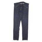 CARHARTT Womens Slim Blue Denim Jeans W32 L30 Classic Zip Closure