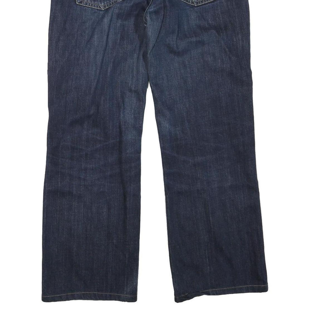 CARHARTT Womens Regular Blue Denim Jeans Zip W32 L27 Classic Pocket Detail