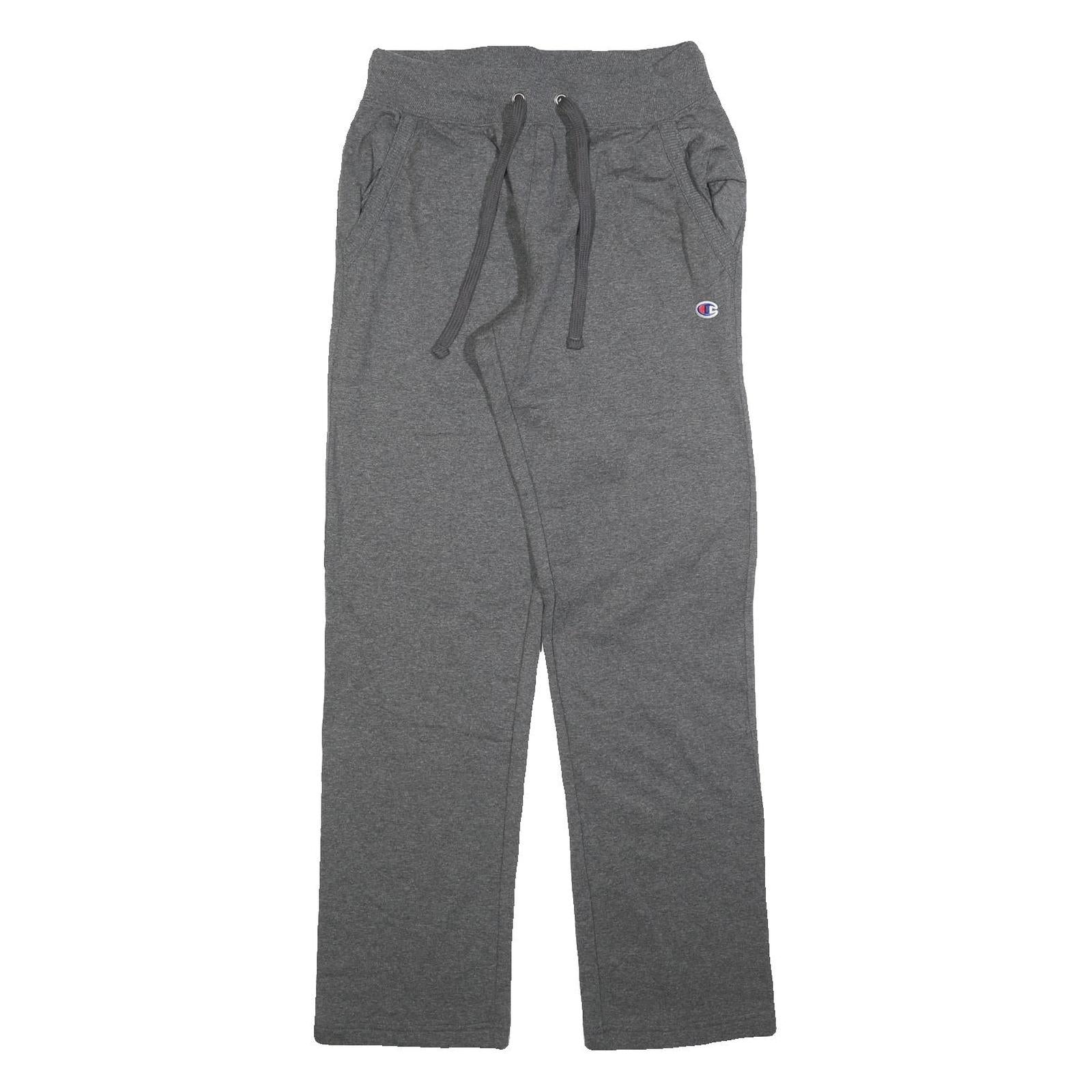 CHAMPION Womens Joggers Grey Regular Straight M W28 L32 Cotton Blend Comfort