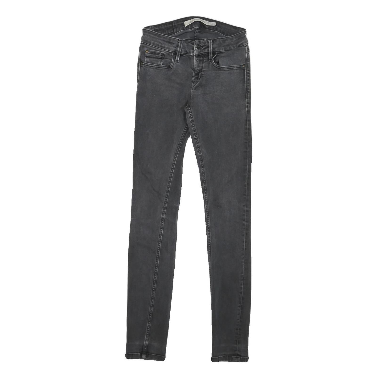 CALVIN KLEIN JEANS Womens Slim Skinny Denim Dark Jeans W23 L29 Stretch Cotton