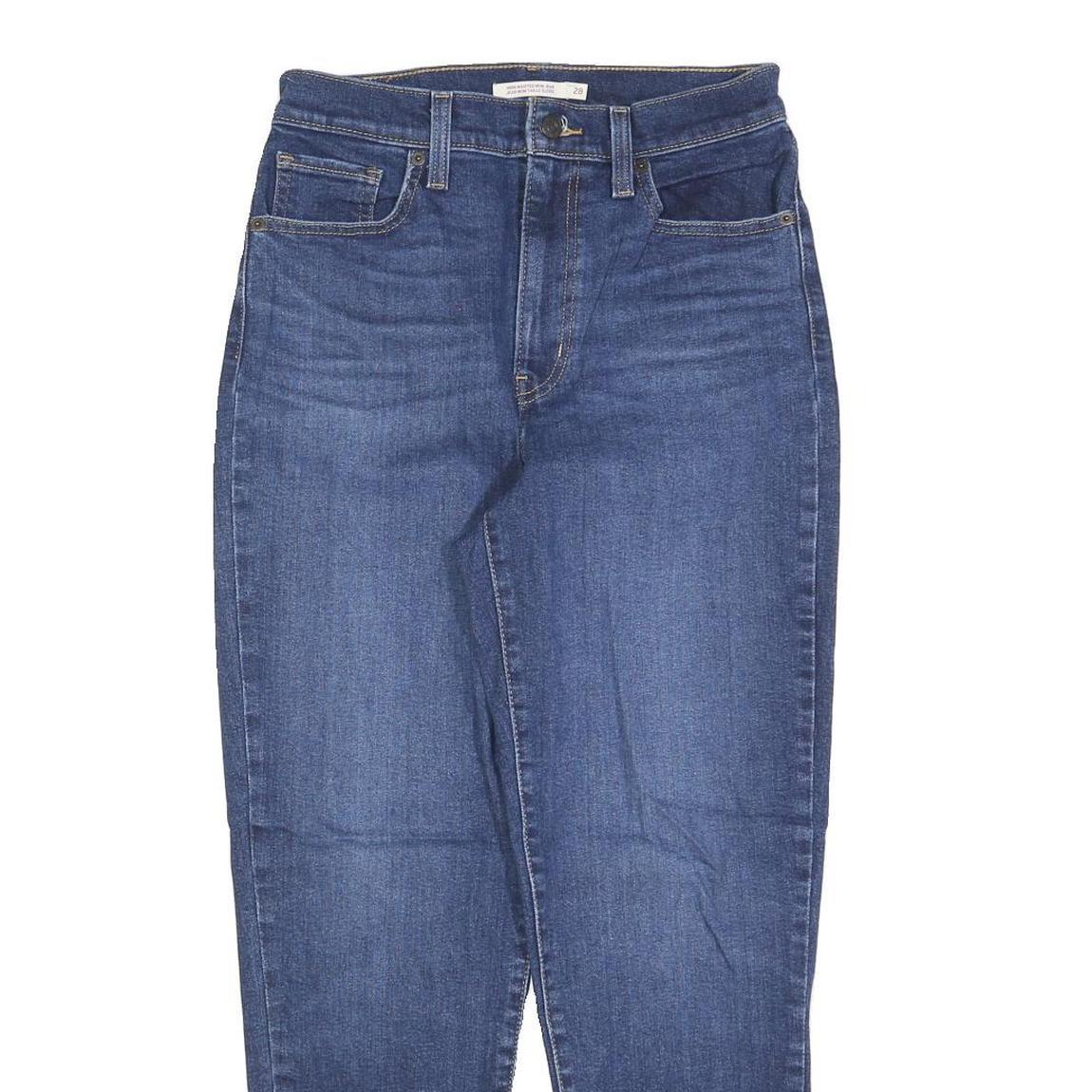 LEVI'S Womens Jeans Blue Regular Skinny Denim Medium W28 L29 Classic Cotton