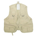 Mens Gilet Beige M