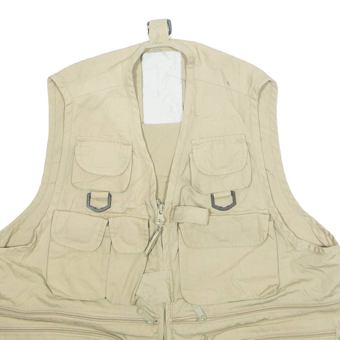 Mens Gilet Beige M