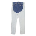 LEVI'S 501S Womens Jeans Blue & White Slim Skinny Denim Medium W27 L28 Unique