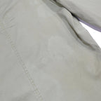 DKNY Womens Cotton Blend Beige Relaxed Cropped Trousers W27 L22 Casual Button
