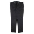 DICKIES Workwear Womens Trousers Black Slim Skinny W35 L31