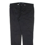DICKIES Workwear Womens Trousers Black Slim Skinny W35 L31