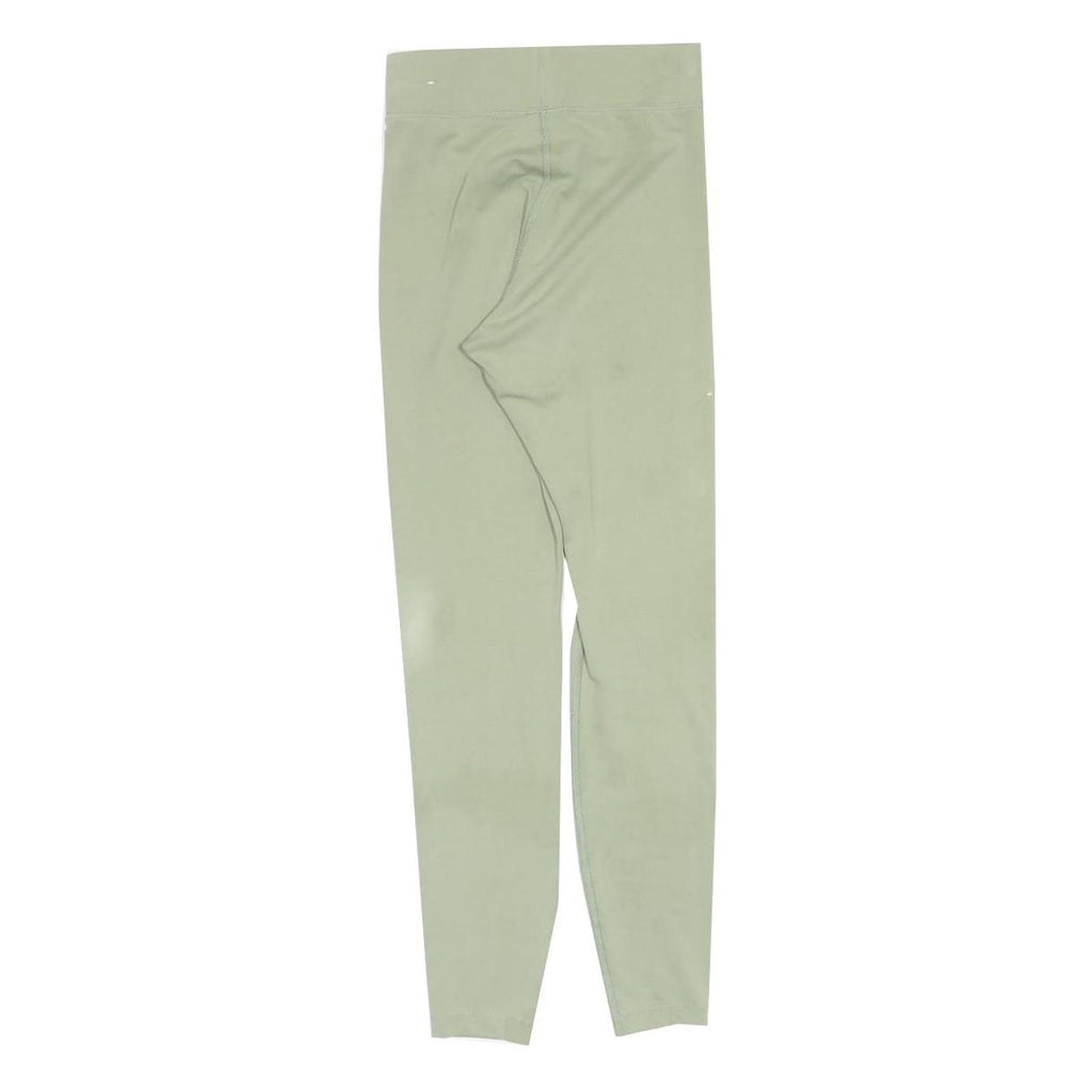 NIKE Womens Joggers Green XS W24 L28 Cotton Blend Slim Tapered Comfort