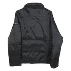 CHAMBERS Womens Black Polyester Blend Zip Jacket S Casual Outerwear