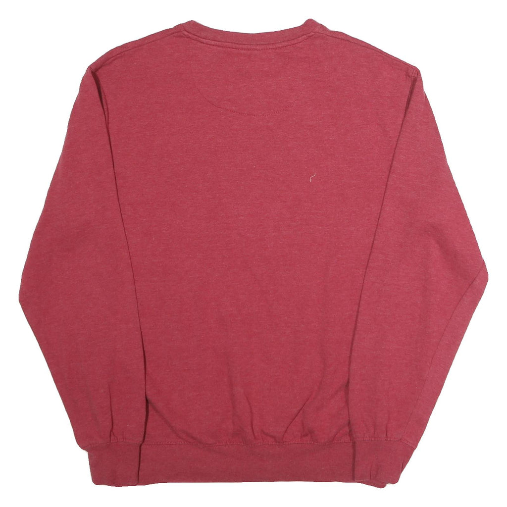 Mens Red Washington State Cougars Crew Neck M Sweatshirt Cotton Pullover