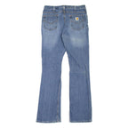 CARHARTT Workwear Womens Jeans Blue Regular Bootcut Stone Wash W28 L32