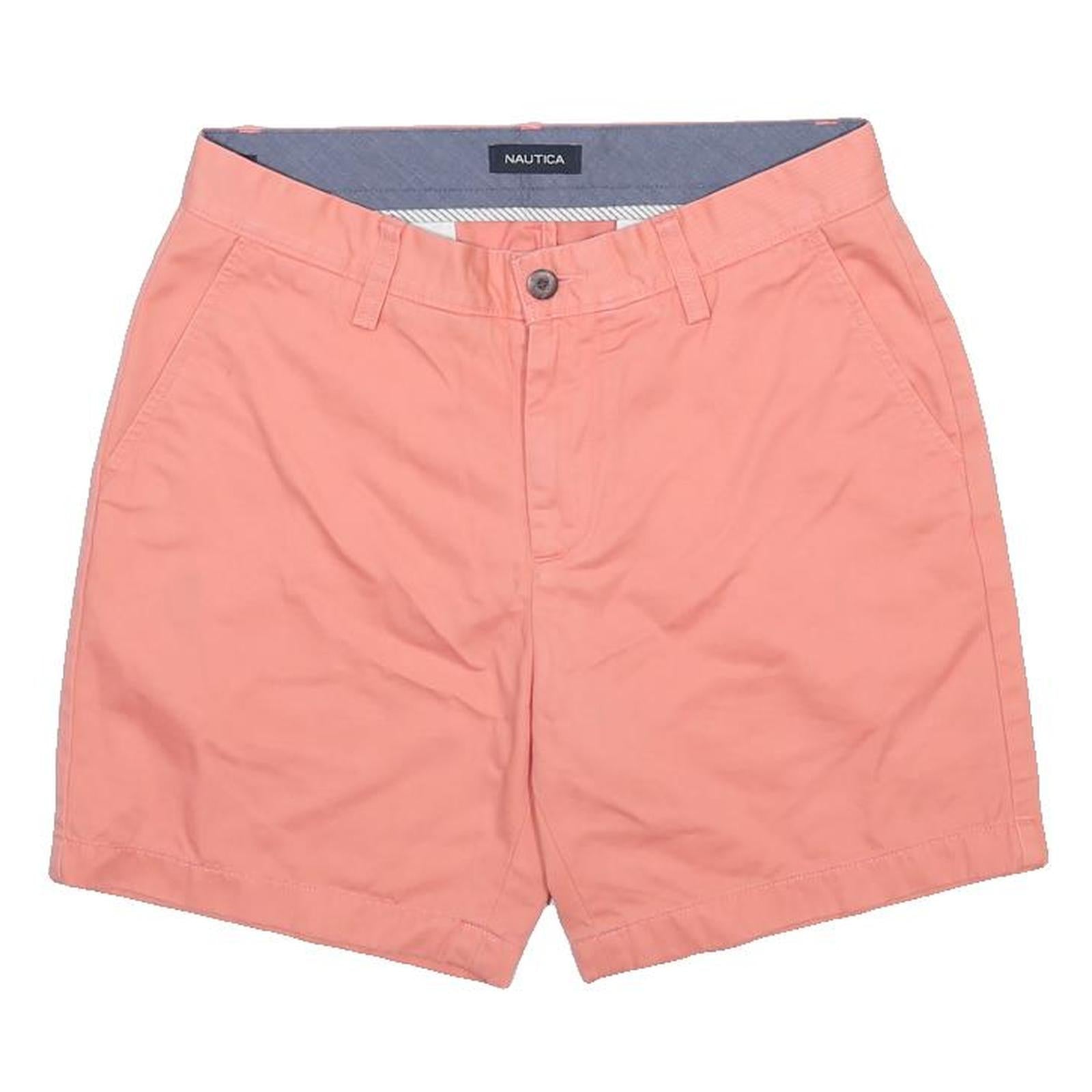 NAUTICA Mens Shorts Pink Casual Plain M W30 Summer Cotton