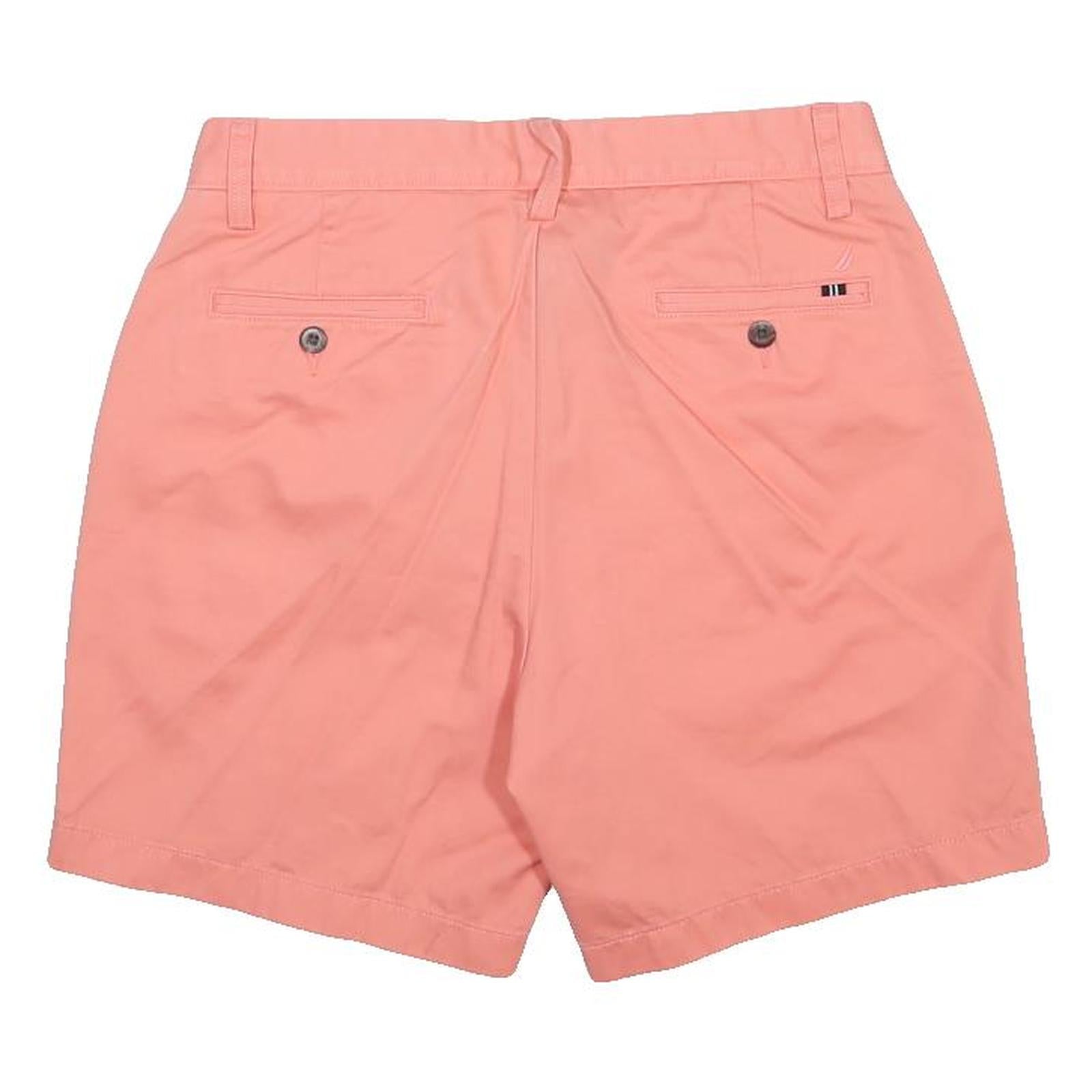 NAUTICA Mens Shorts Pink Casual Plain M W30 Summer Cotton