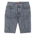 WRANGLER Womens Shorts Blue Denim Casual M W34 Cotton Blend