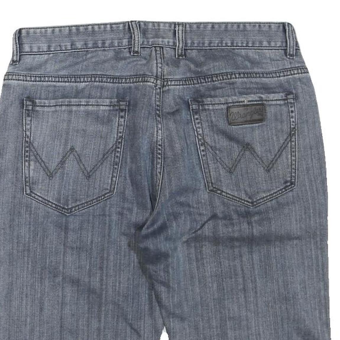 WRANGLER Womens Shorts Blue Denim Casual M W34 Cotton Blend
