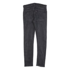 LEVI'S 519 BIG E Mens Jeans Black Slim Skinny Denim Stone Wash W32 L32 Vintage