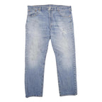 LEVI'S 501 '93 Mens Jeans Blue Classic Straight Denim Medium W38 L30 Button
