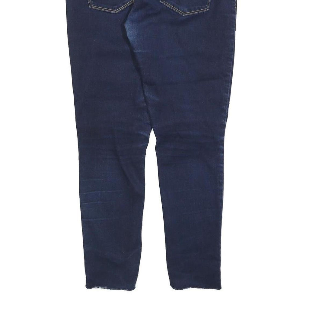 LEVI'S 311 Womens Slim Skinny Denim Dark Blue W29 L25 Distressed Stylish Jeans