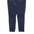 LEVI'S 311 Womens Slim Skinny Denim Dark Blue W29 L25 Distressed Stylish Jeans