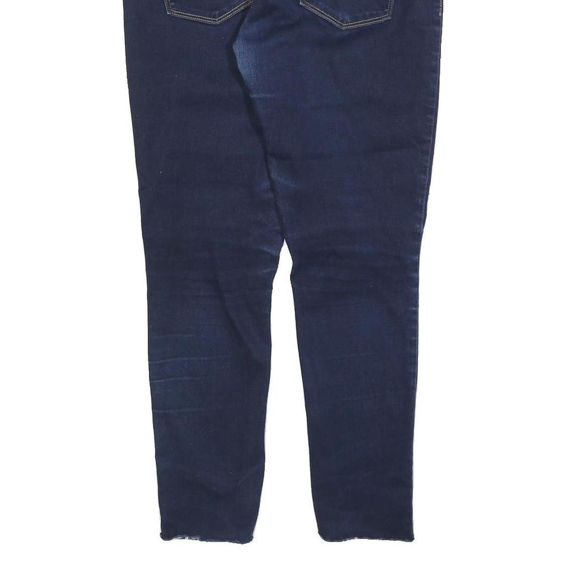 LEVI'S 311 Womens Slim Skinny Denim Dark Blue W29 L25 Distressed Stylish Jeans