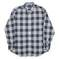 NAUTICA Mens Shirt Blue Check Long Sleeve L