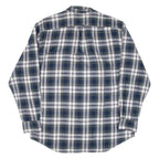 NAUTICA Mens Shirt Blue Check Long Sleeve L
