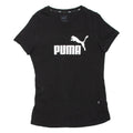 PUMA Womens T-Shirt Black UK 12