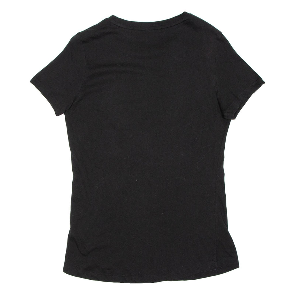 PUMA Womens T-Shirt Black UK 12
