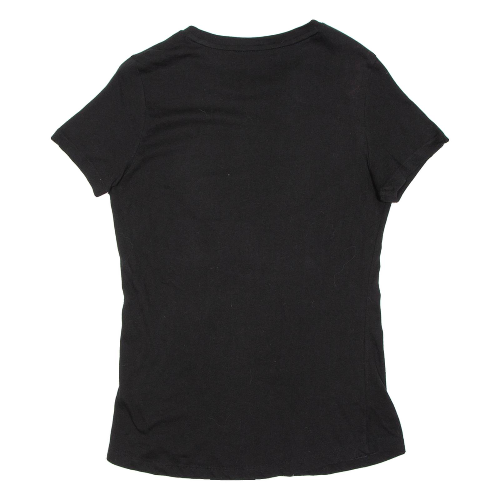PUMA Womens T-Shirt Black UK 12
