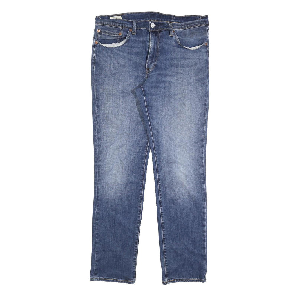 LEVI'S 511 BIG E Mens Jeans Blue Slim Straight Denim Medium W34 L32 Classic