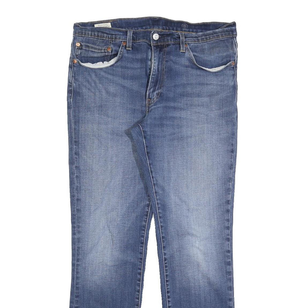 LEVI'S 511 BIG E Mens Jeans Blue Slim Straight Denim Medium W34 L32 Classic