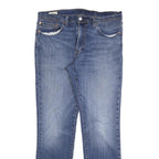 LEVI'S 511 BIG E Mens Jeans Blue Slim Straight Denim Medium W34 L32 Classic