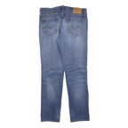 LEVI'S 511 BIG E Mens Jeans Blue Slim Straight Denim Medium W34 L32 Classic