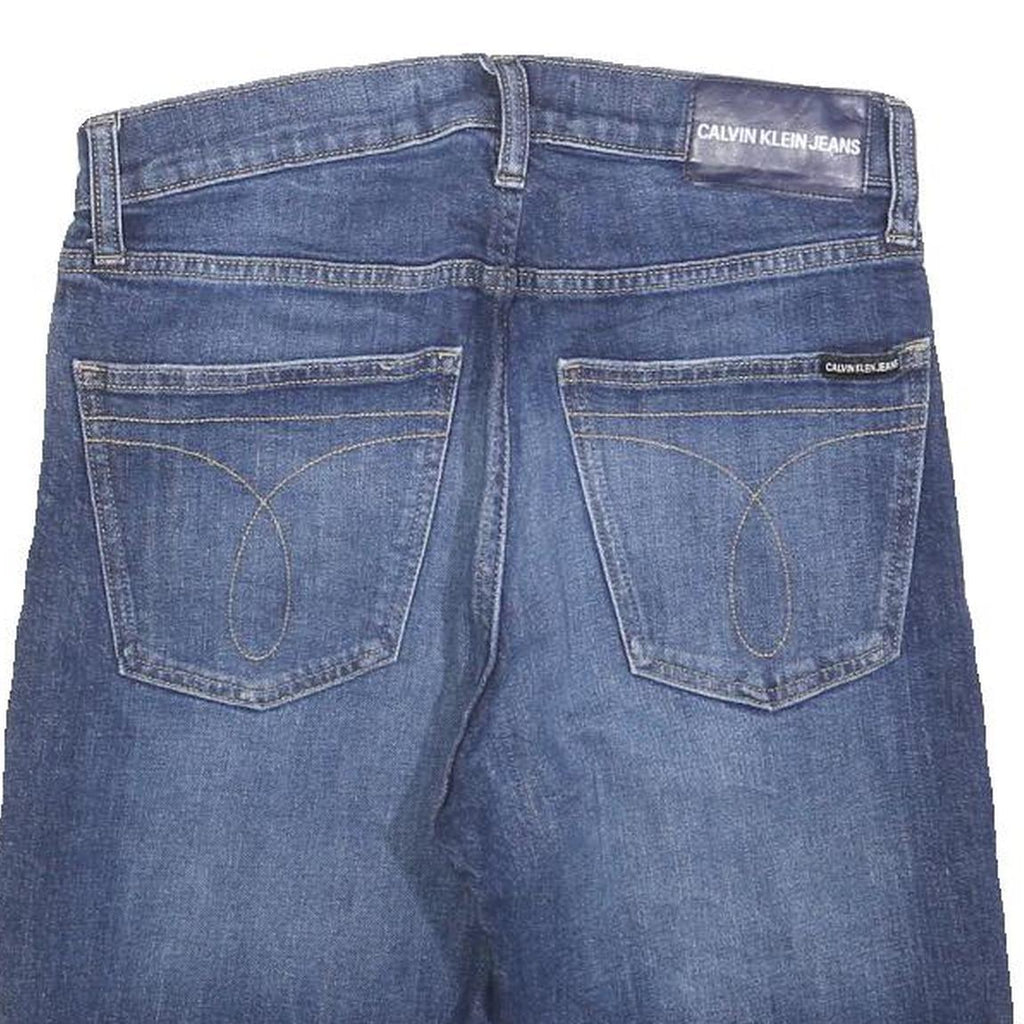 CALVIN KLEIN JEANS Mens Denim Blue Casual S W29 Cotton Blend Shorts