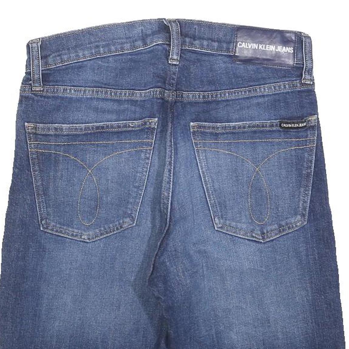CALVIN KLEIN JEANS Mens Denim Blue Casual S W29 Cotton Blend Shorts