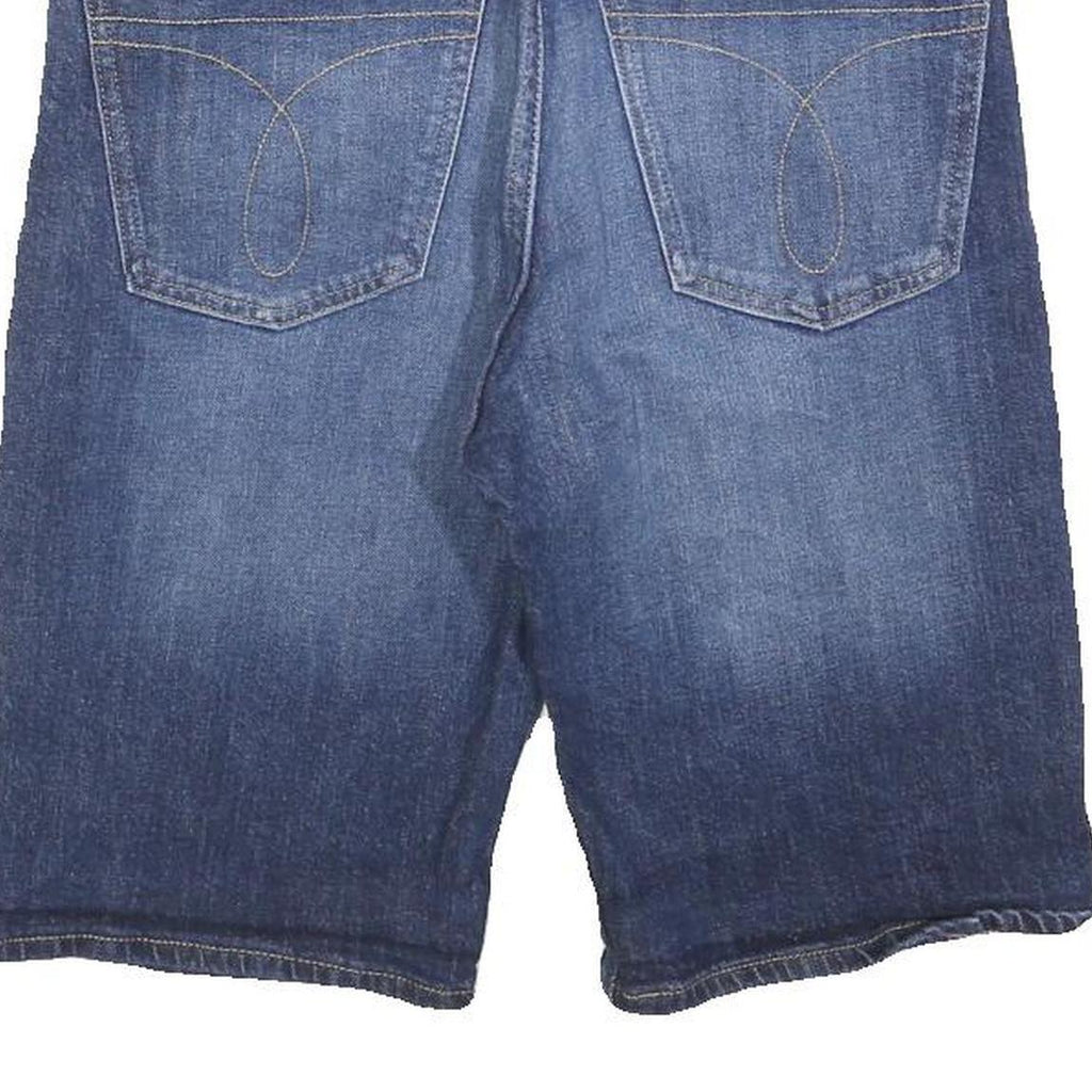 CALVIN KLEIN JEANS Mens Denim Blue Casual S W29 Cotton Blend Shorts