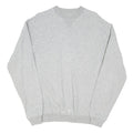 FILA Mens Grey Crew Neck Sweatshirt L Cotton Blend Casual Pullover