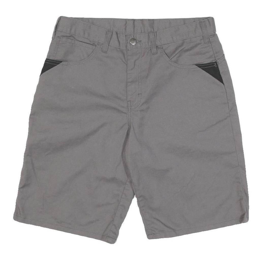 DICKIES Mens Shorts Grey Casual M W32 Cotton Blend Utility Workwear