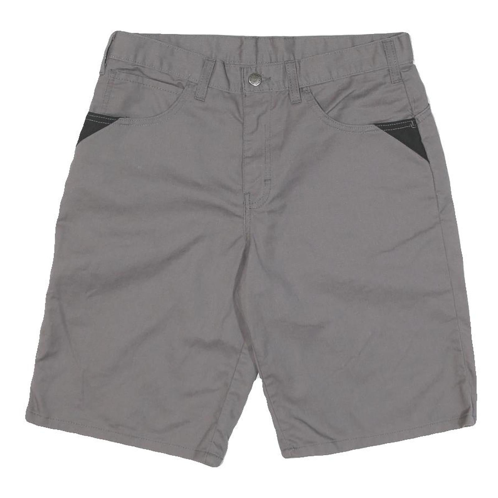 DICKIES Mens Shorts Grey Casual M W32 Cotton Blend Utility Workwear