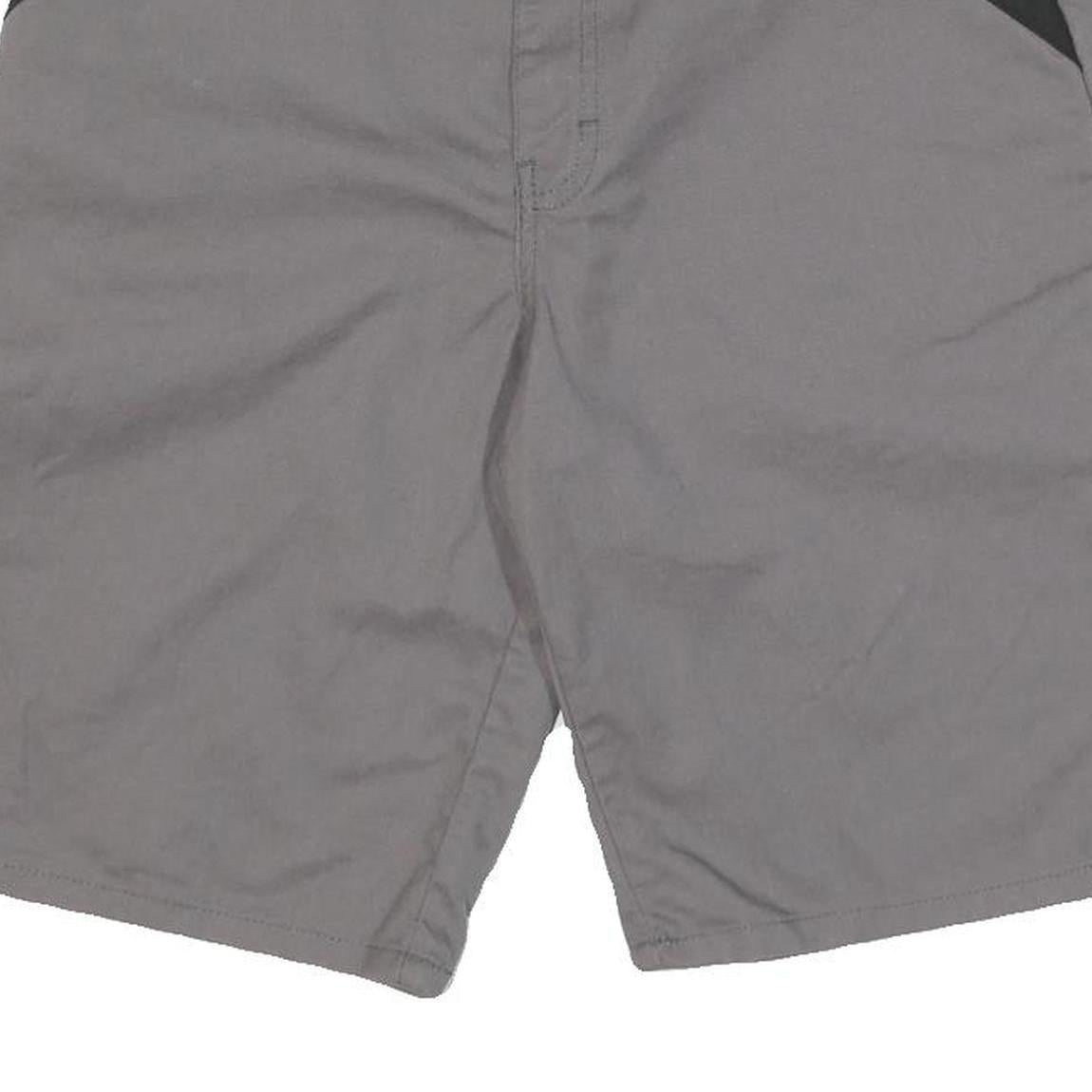 DICKIES Mens Shorts Grey Casual M W32 Cotton Blend Utility Workwear