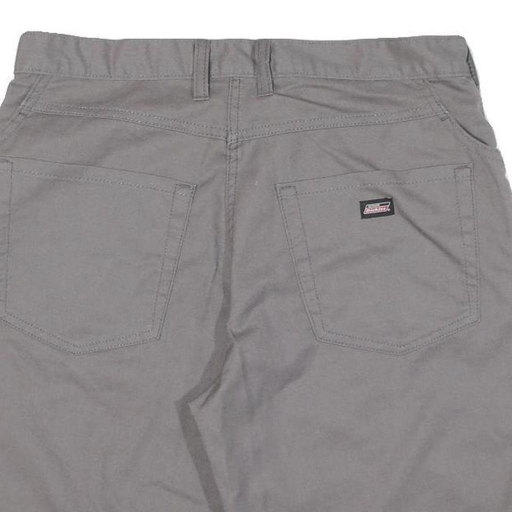 DICKIES Mens Shorts Grey Casual M W32 Cotton Blend Utility Workwear