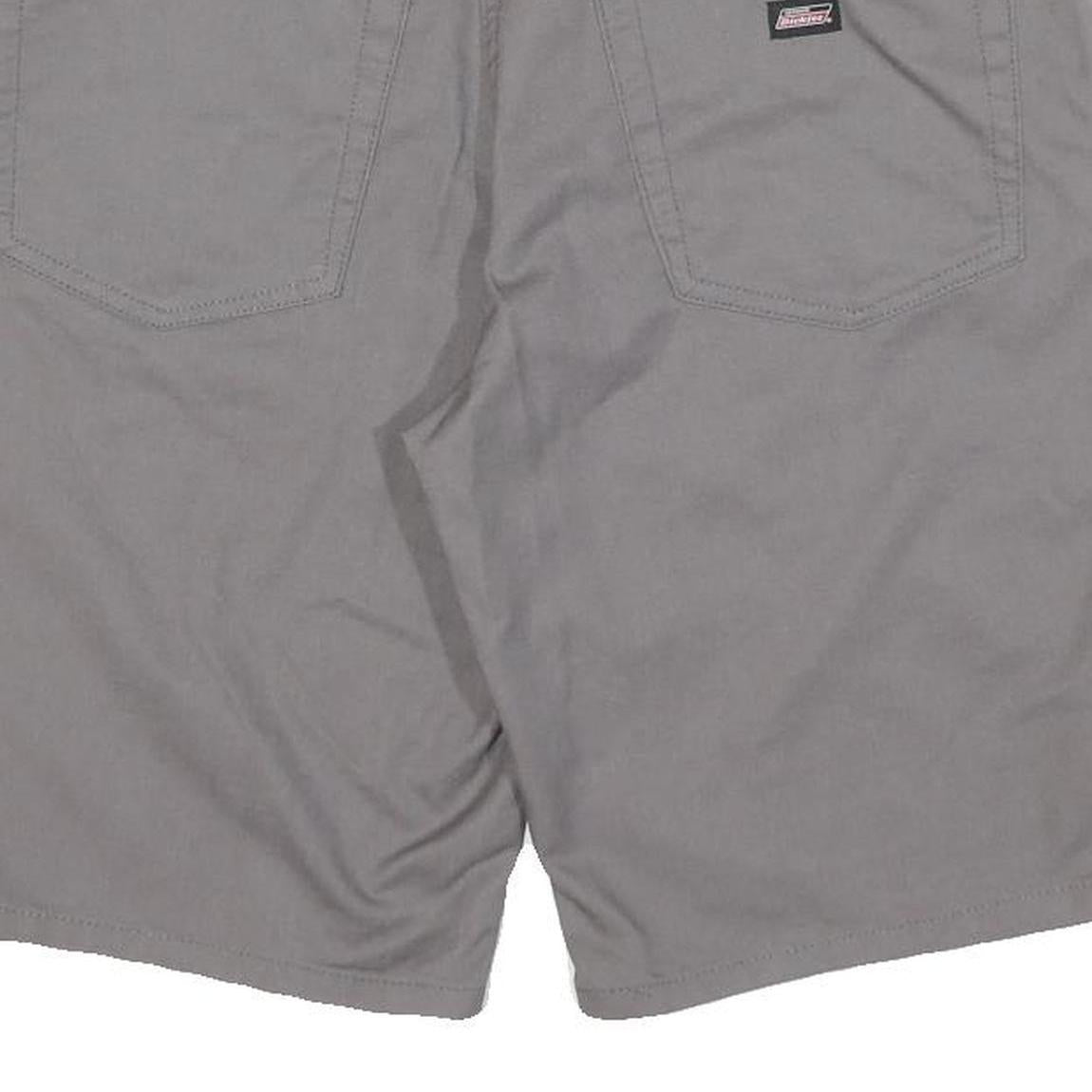 DICKIES Mens Shorts Grey Casual M W32 Cotton Blend Utility Workwear
