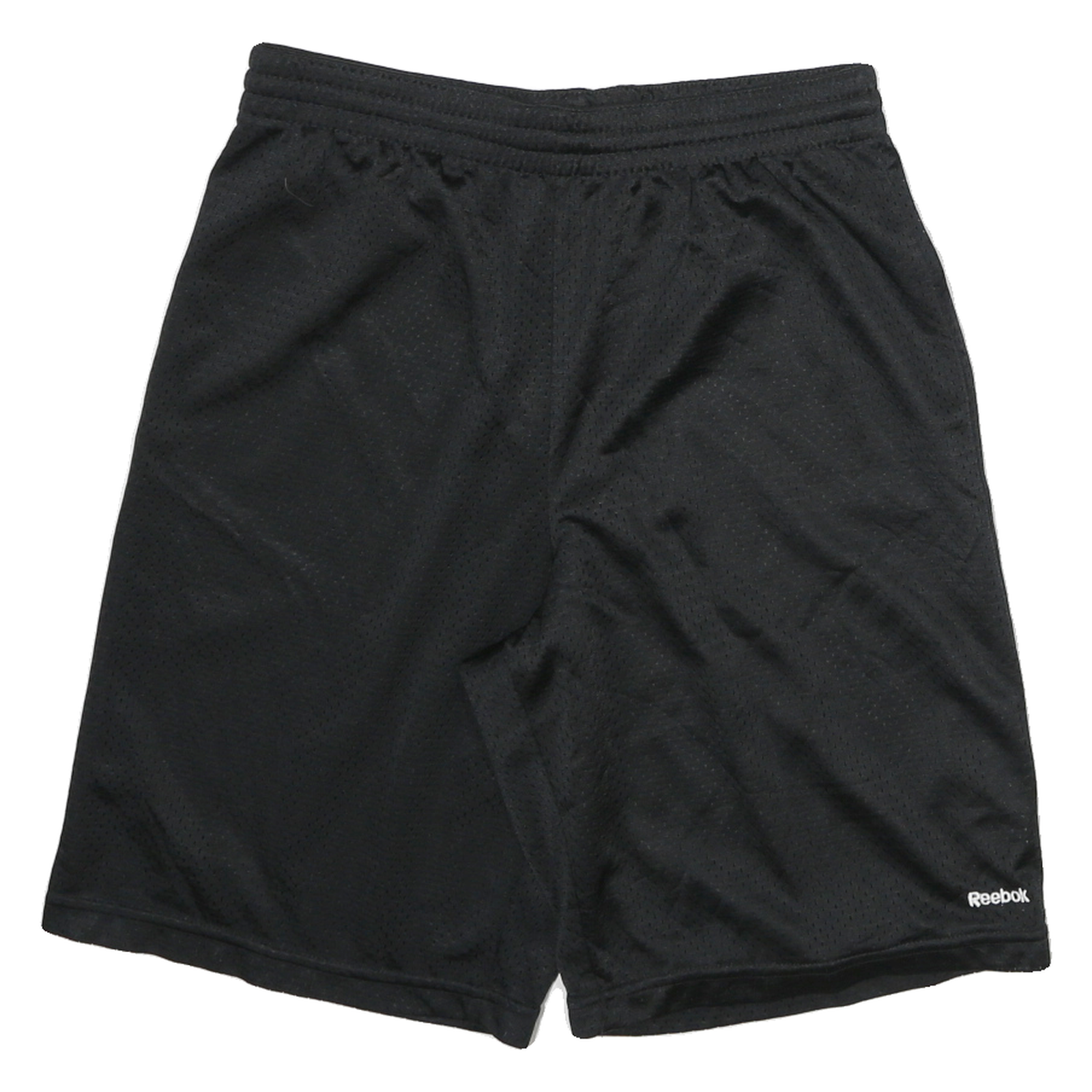REEBOK Mens Shorts Black Sports Casual S W26 Lightweight Comfort