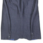 JOOP! Mens Blue Wool Blend Classic Jacket M Button Closure Plain Tailored