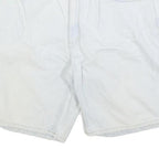 BUGLE BOY Mens Shorts White Casual M W34 Cotton Blend Relaxed Fit