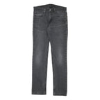LEVI'S Mens Slim Fit Grey Denim Slim Jeans W30 L31 Stretch Zip Pocket