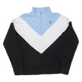 FILA Womens Sweatshirt Blue 1/4 Zip XL