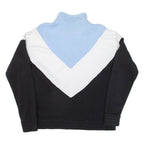FILA Womens Sweatshirt Blue 1/4 Zip XL