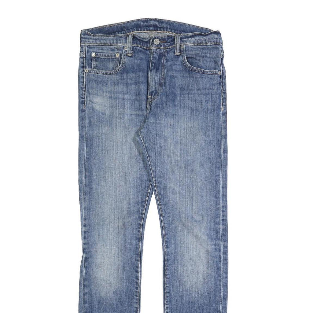 LEVI'S 510 Mens Jeans Blue Slim Skinny Denim Medium W30 L31 Zip Cotton Blend